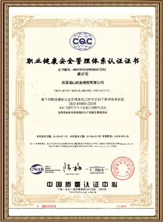 Certificazione del sistema di gestione della salute e sicurezza sul lavoro